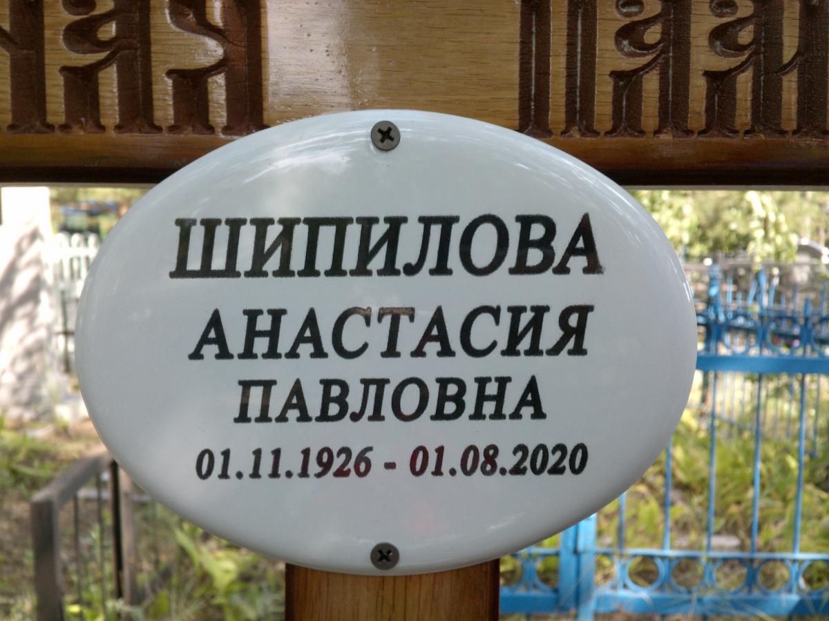Шипилова Анастасия Павловна