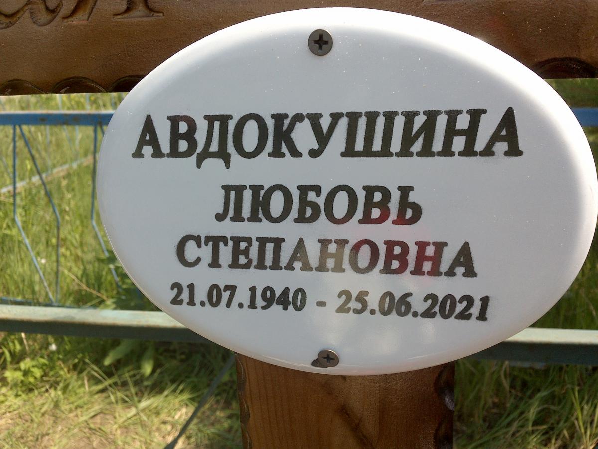 Авдокушина Любовь Степановна