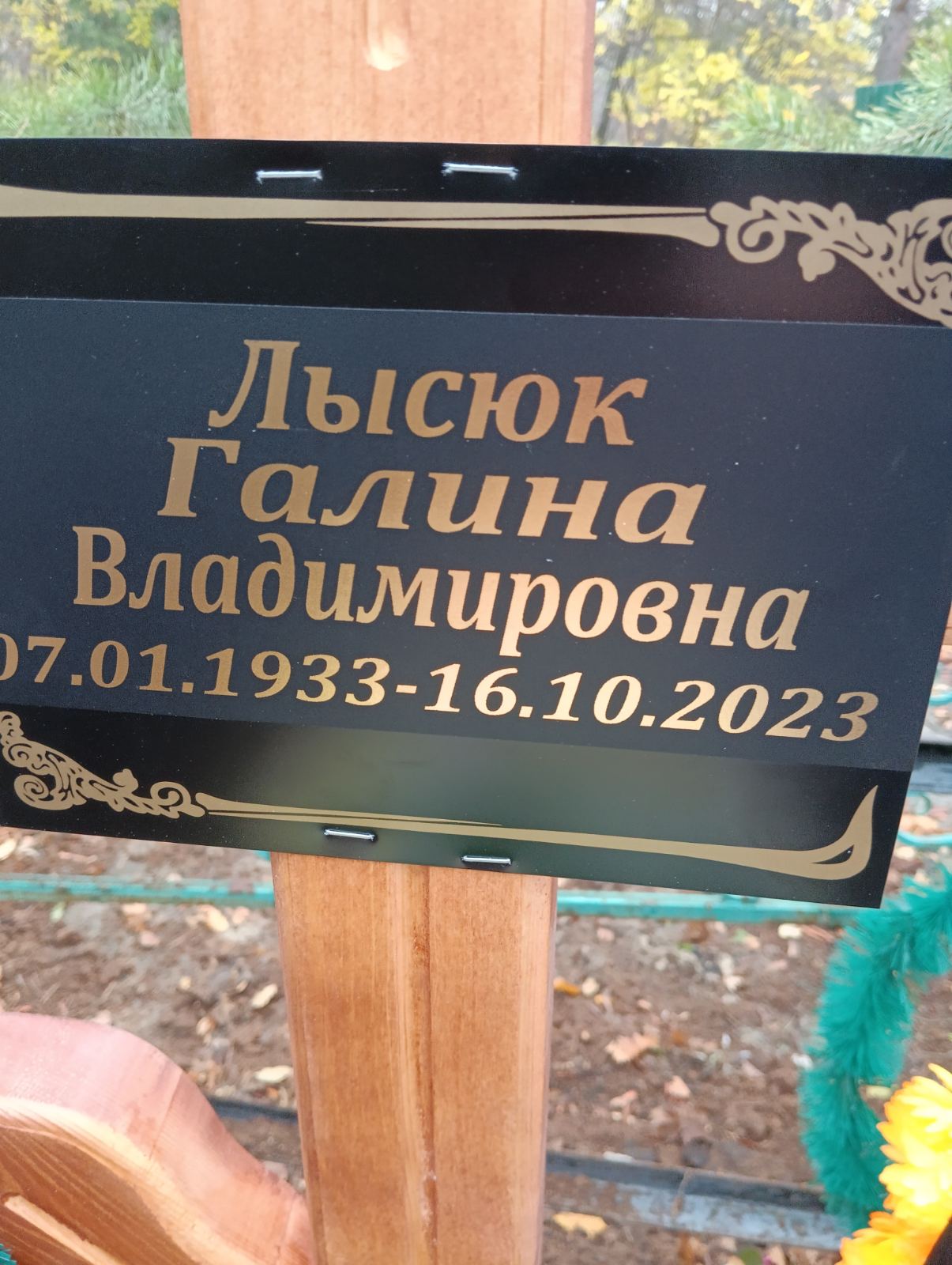 Лысюк Галина Владимировна