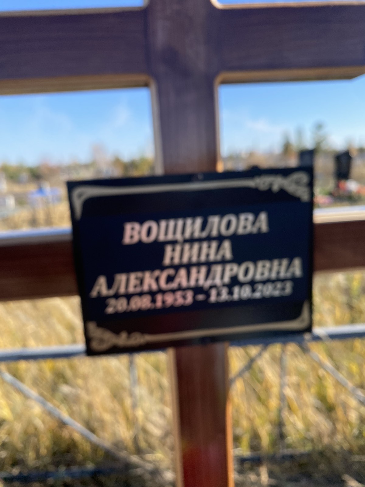Вощилова Нина Александровна