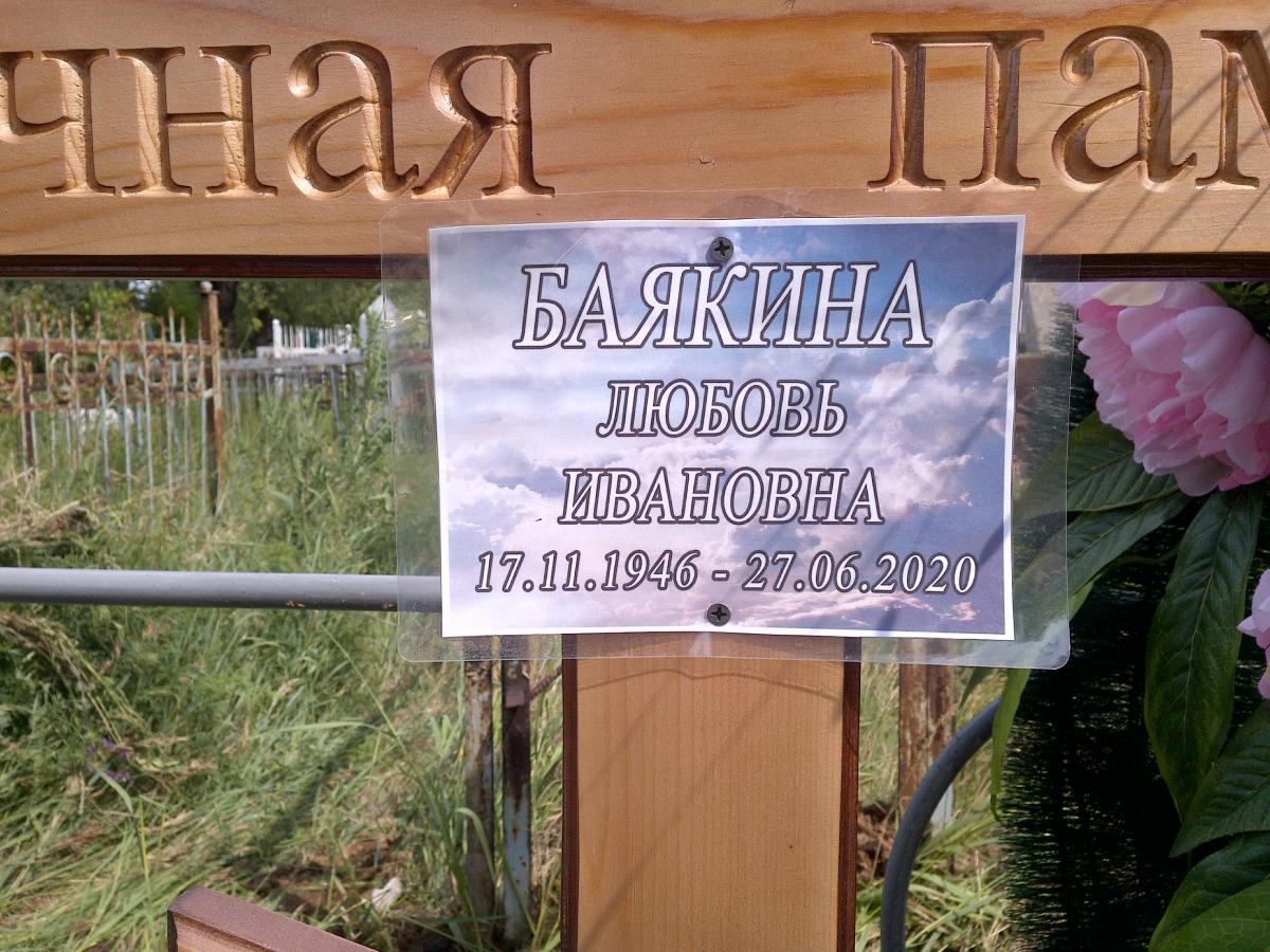 Баякина Любовь Ивановна