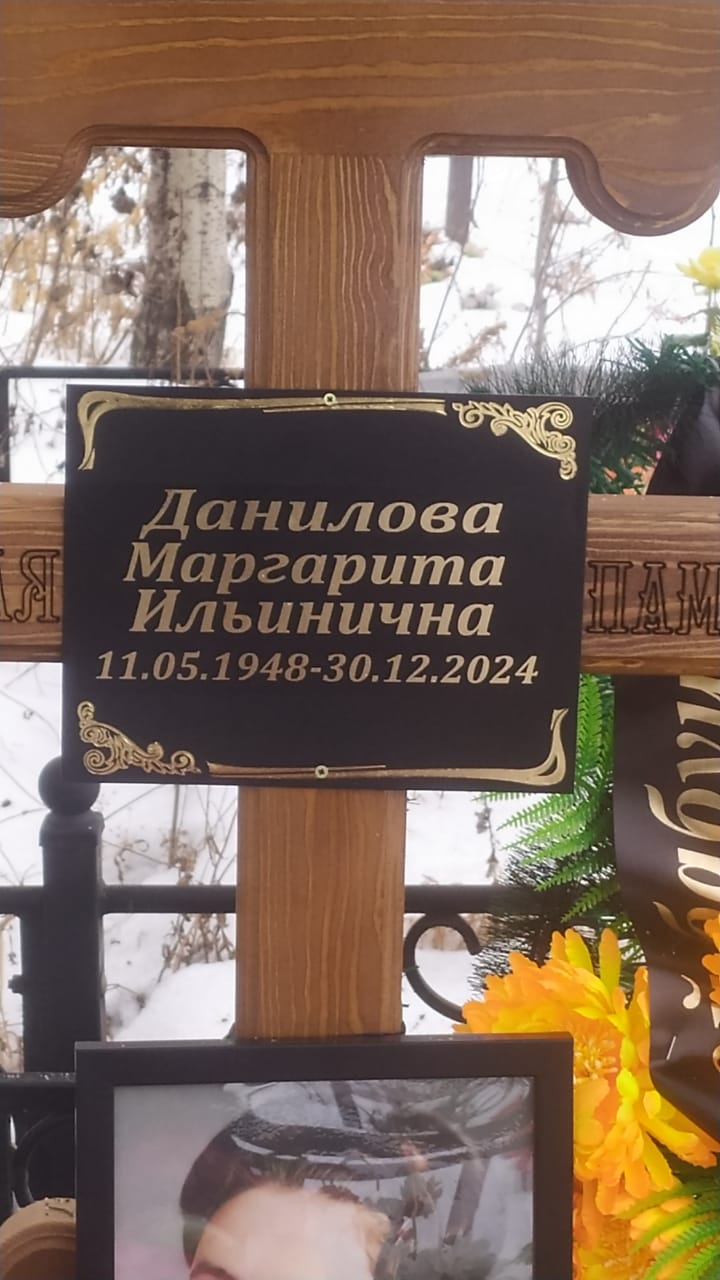 Данилова Маргарита Ильинична