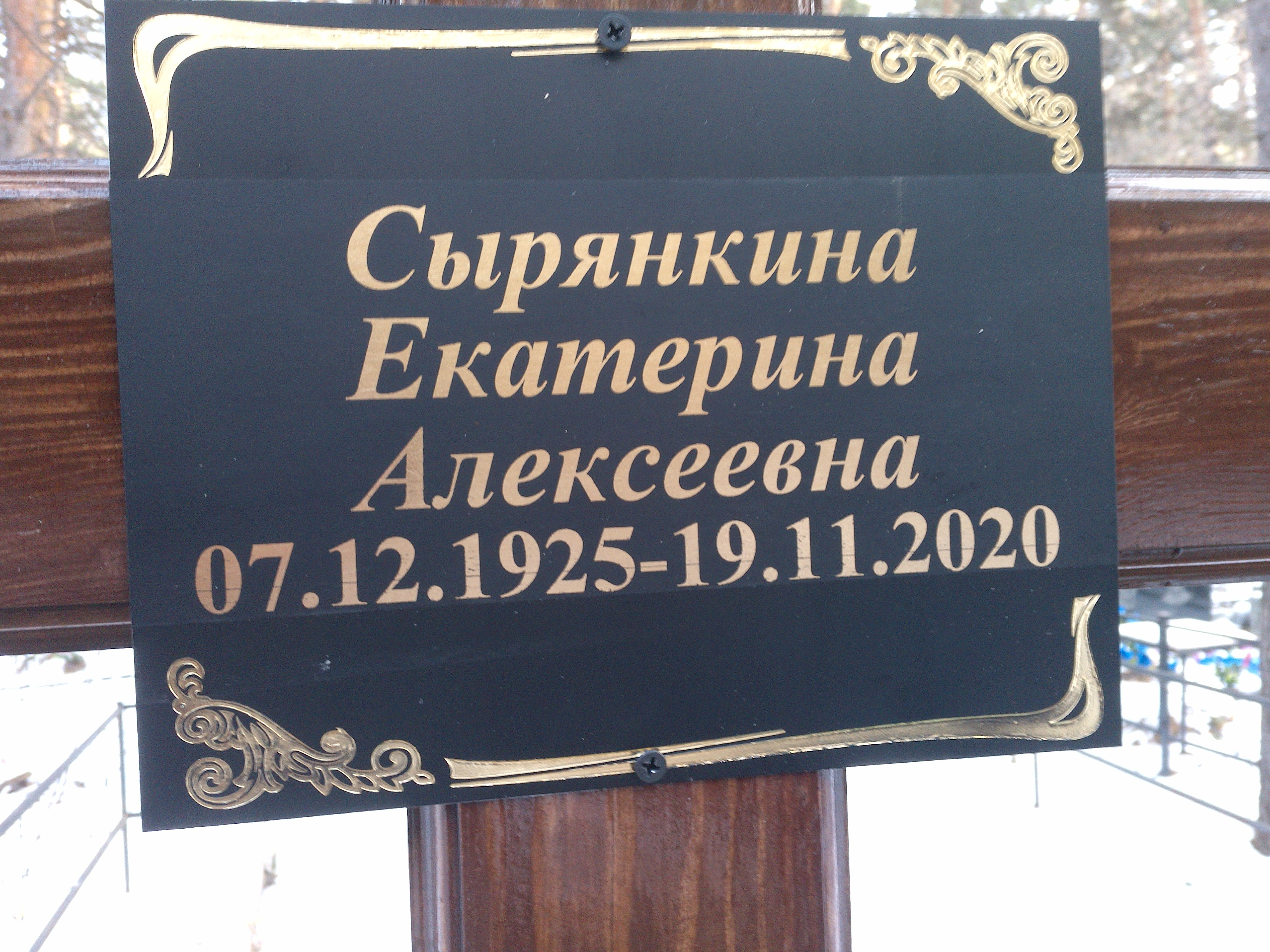 Сырянкина Екатерина Алексеевна