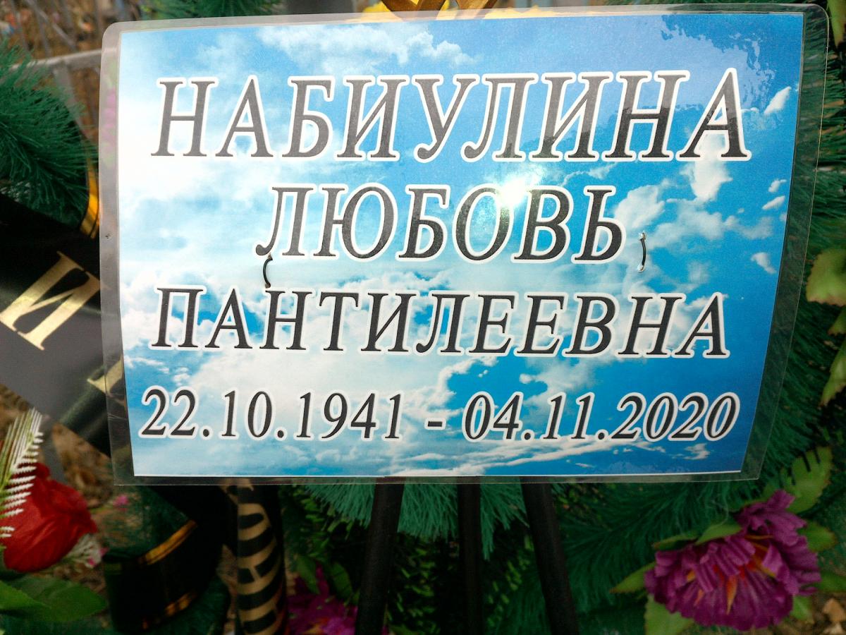 Набиулина Любовь Пантелеевна