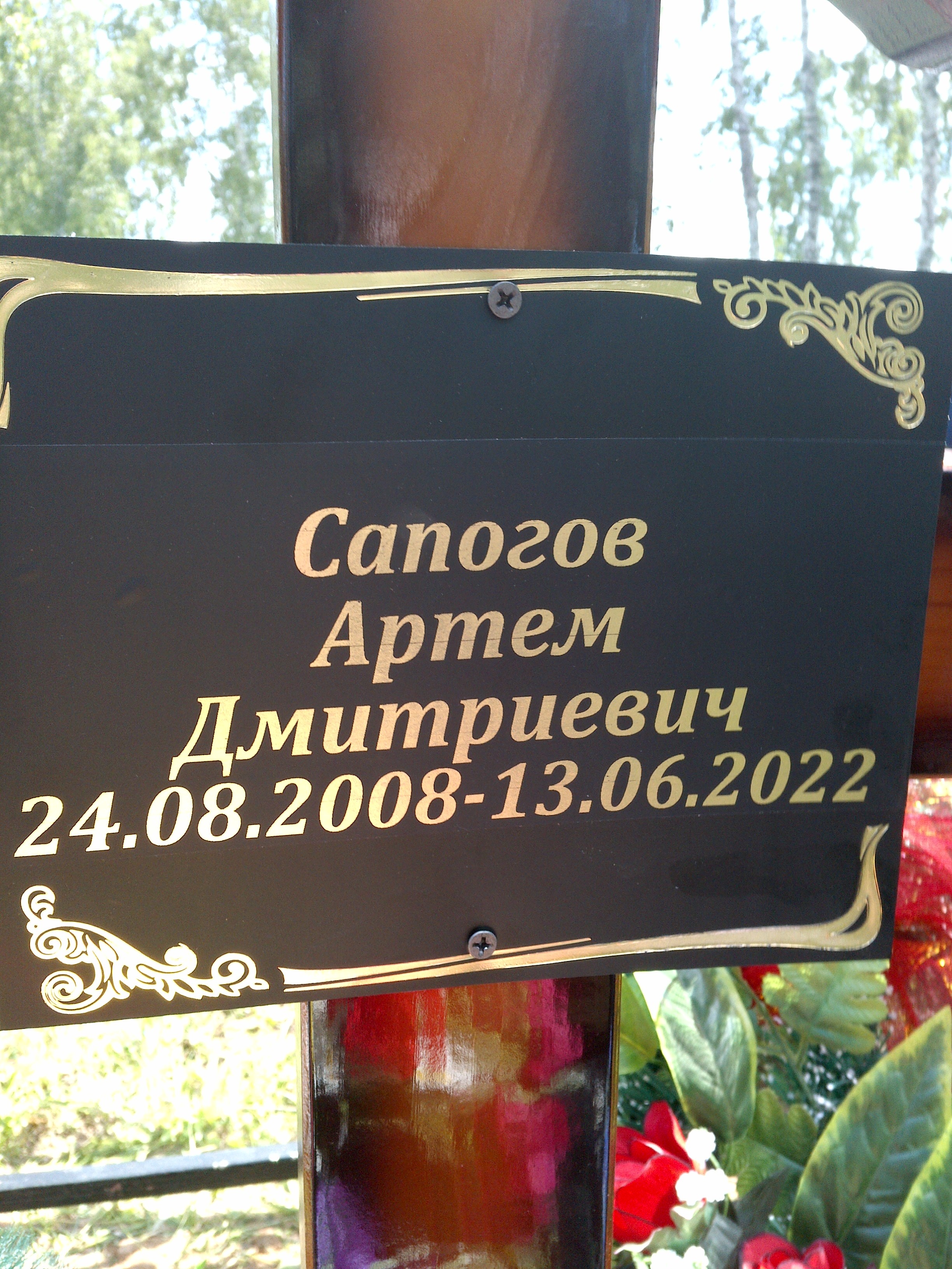 Сапогов Артем Дмитриевич