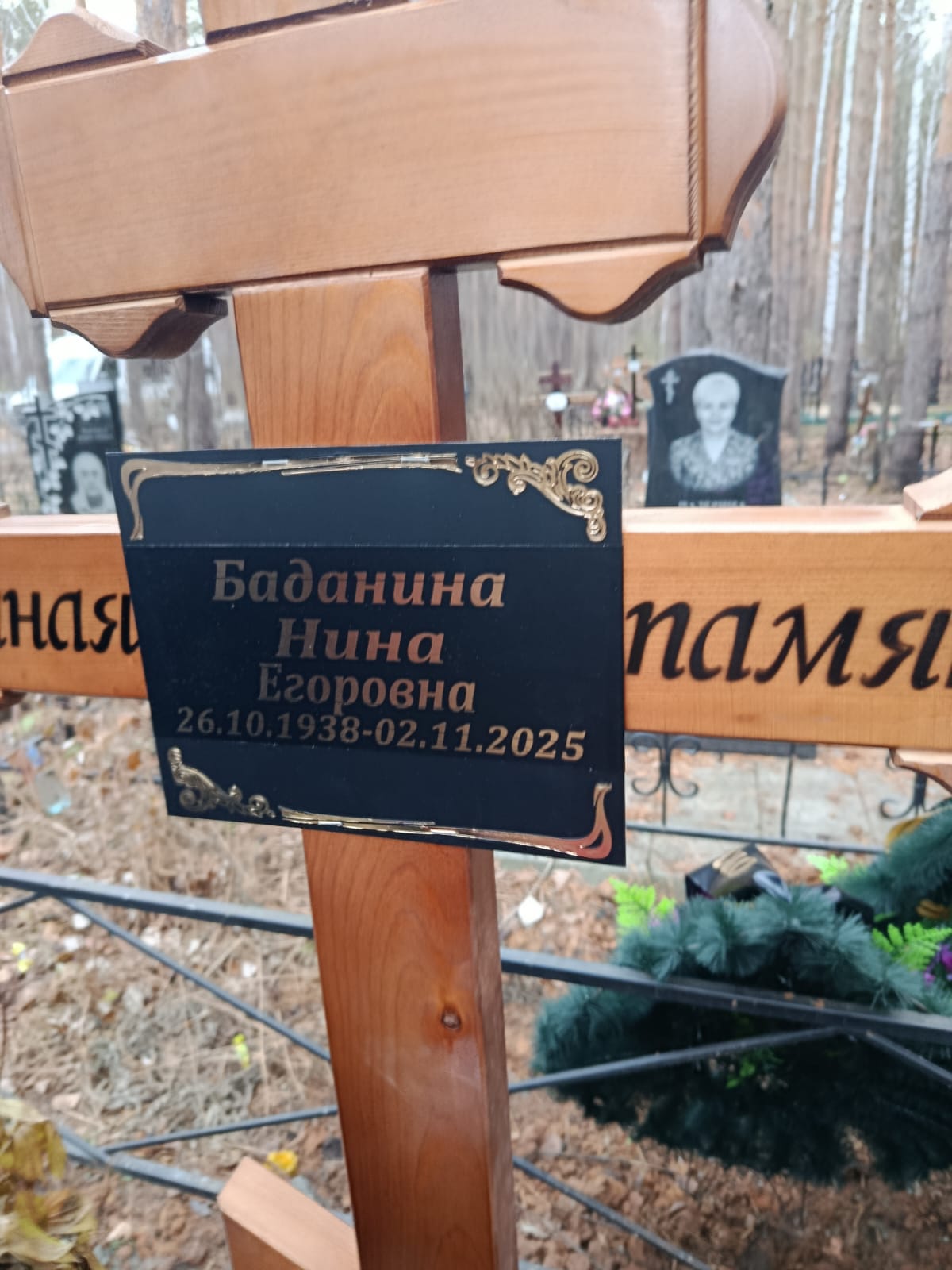 Баданина Нина Егоровна