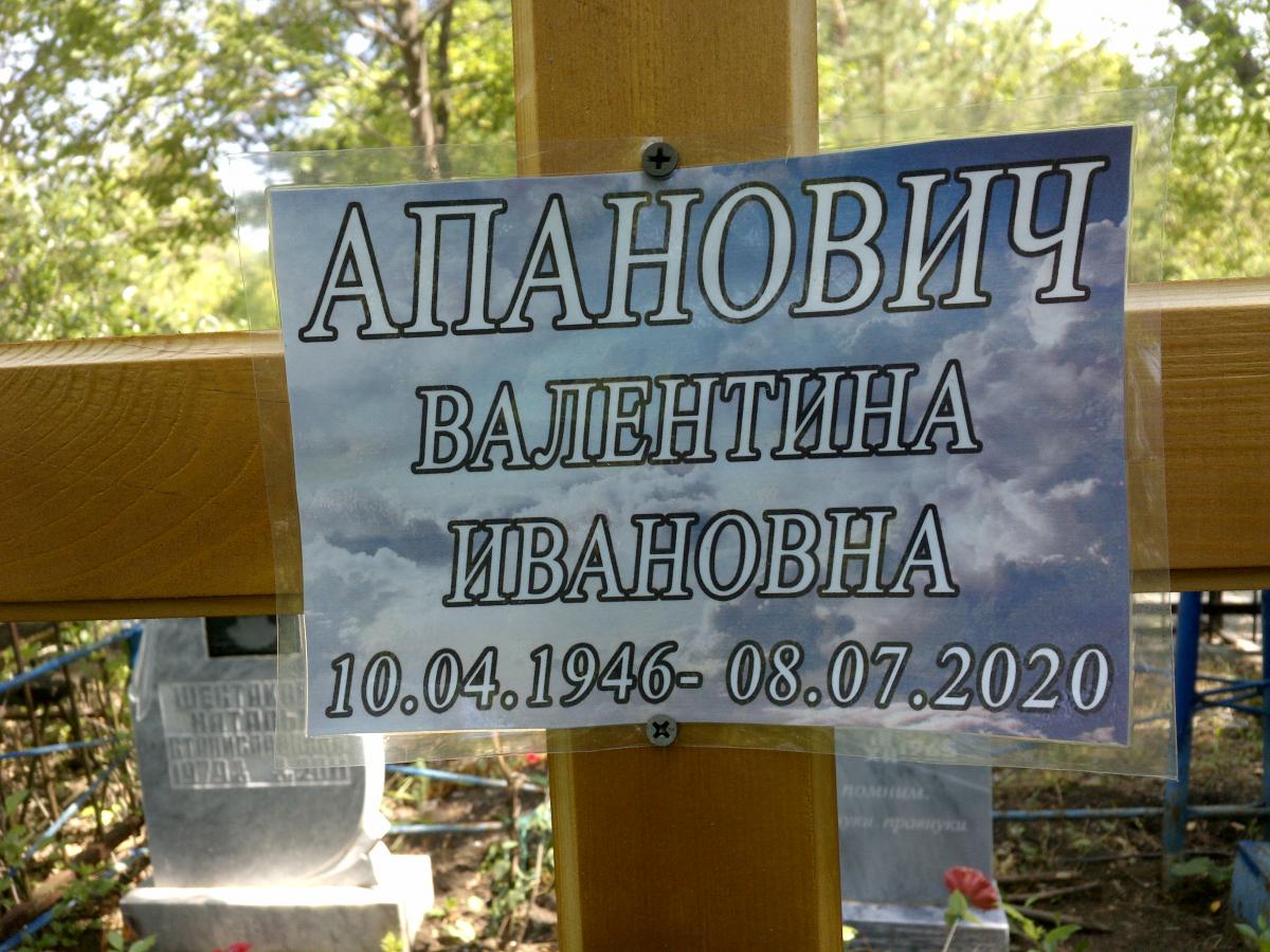 Апанович Валентина Ивановна