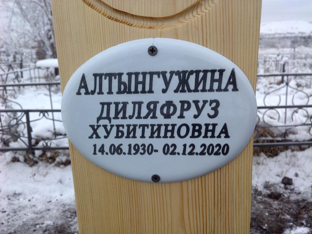 Алтынгужина Диляфруз Хубитиновна