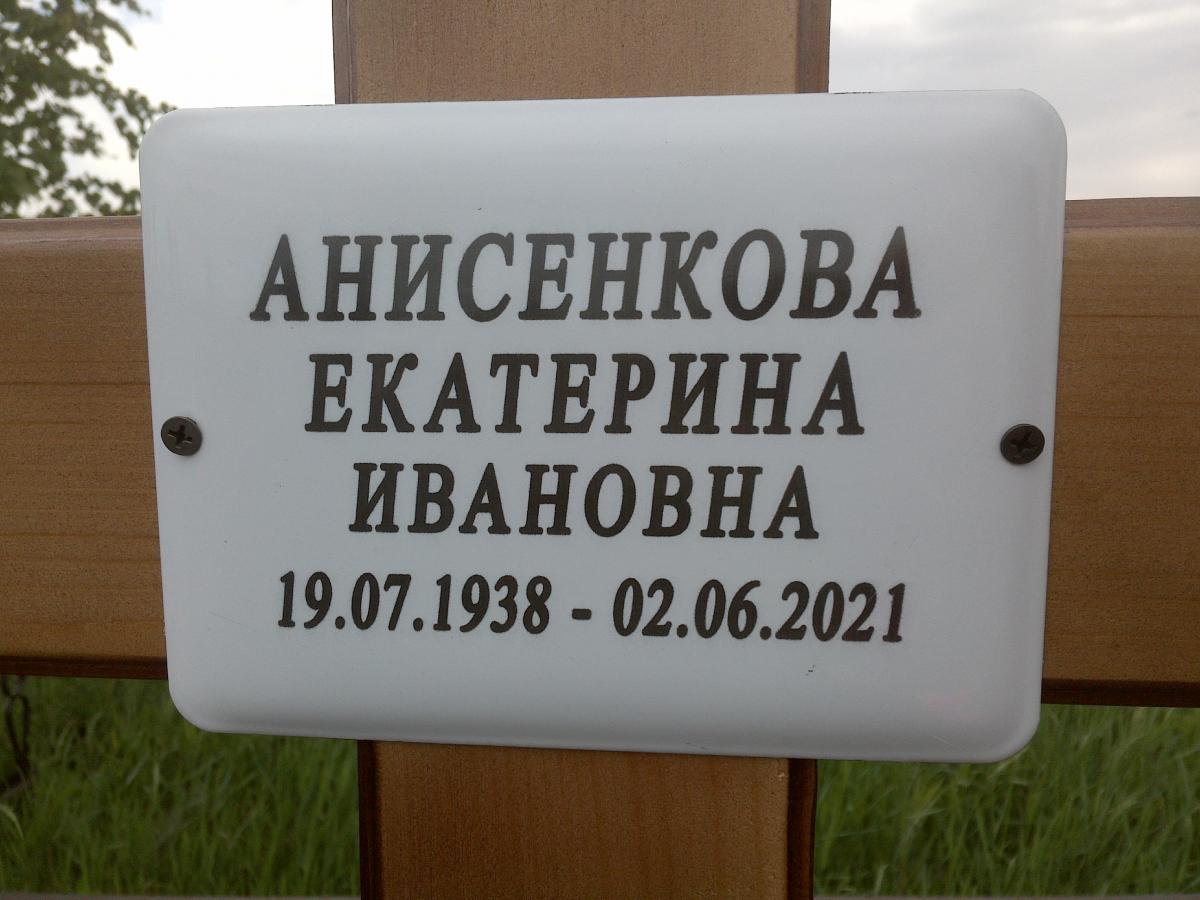 Анисенкова Екатерина Ивановна