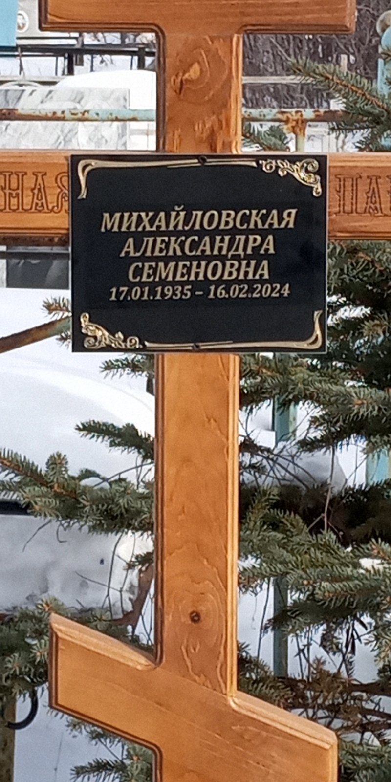 Михайловская Александра Семеновна