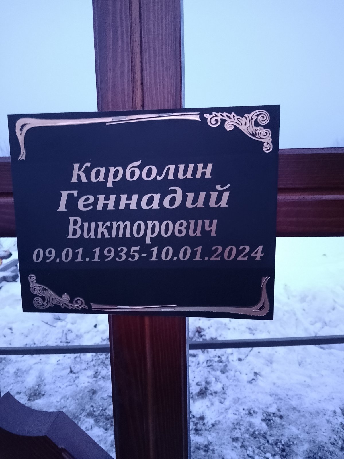 Карболин Геннадий Викторович