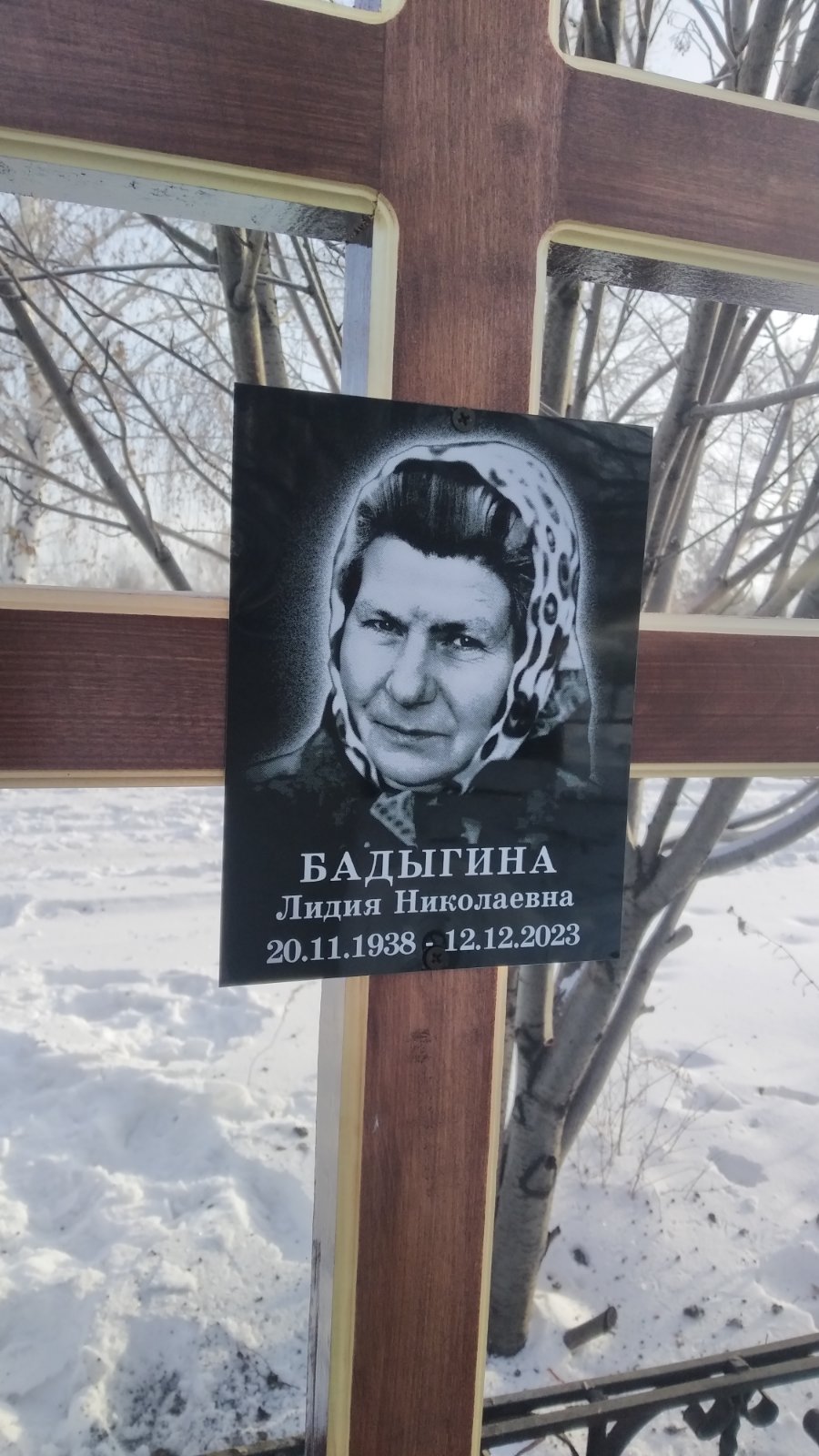 Бадыгина Лидия Николаевна