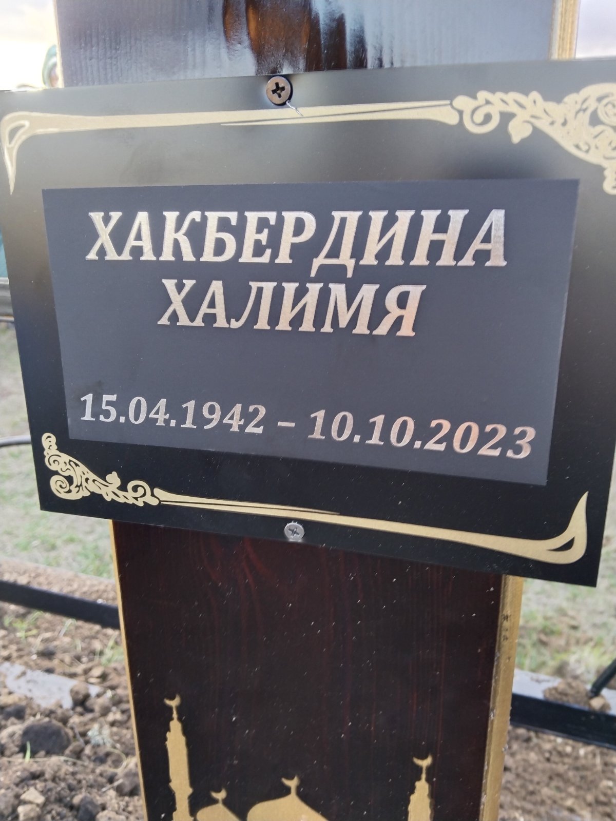 Хакбердина Халимя Отсутствует