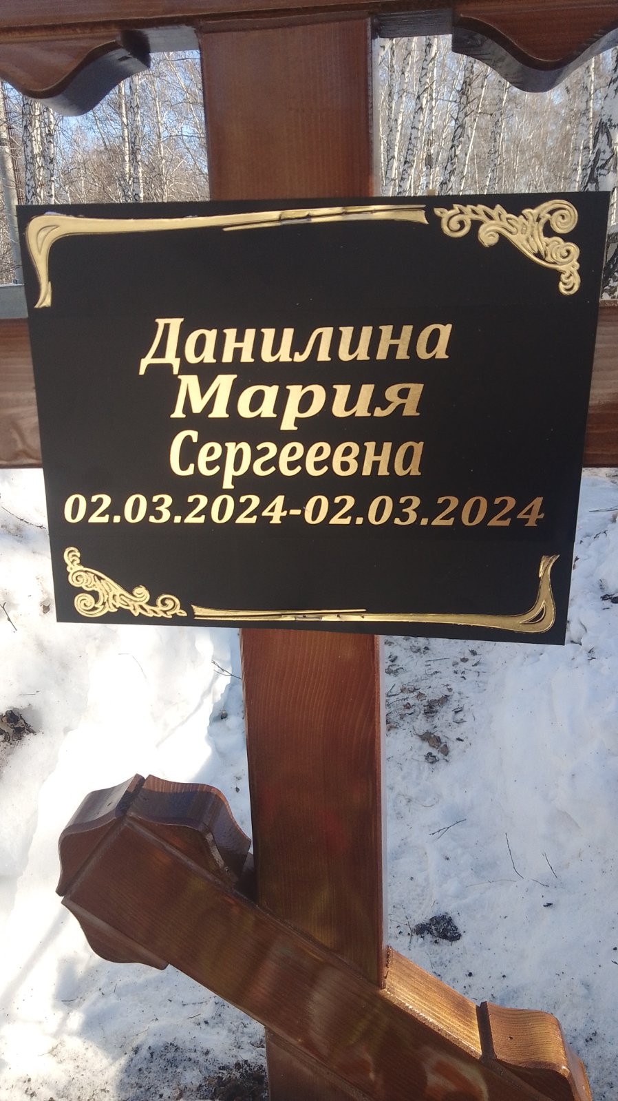 Данилина Мария Сергеевна