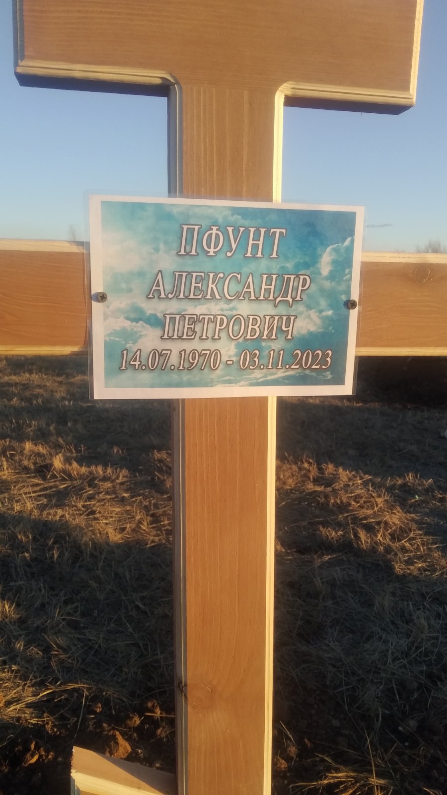Пфунт Александр Петрович