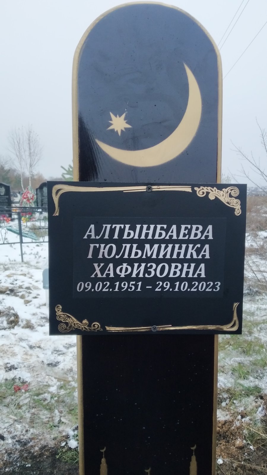 Алтынбаева Гюльминка Хафизовна