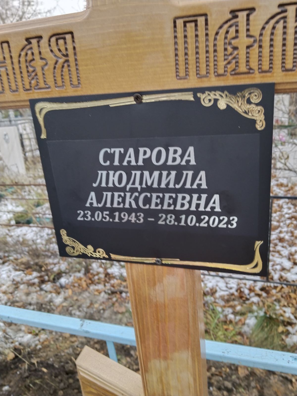 Старова Людмила Алексеевна