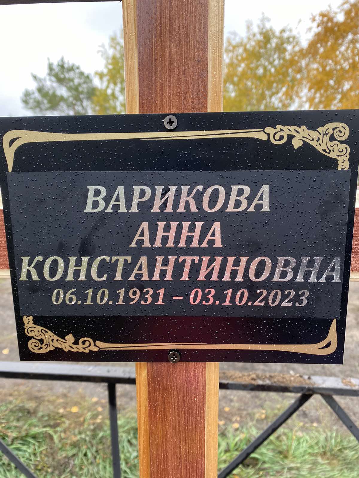 Варикова Анна Константиновна