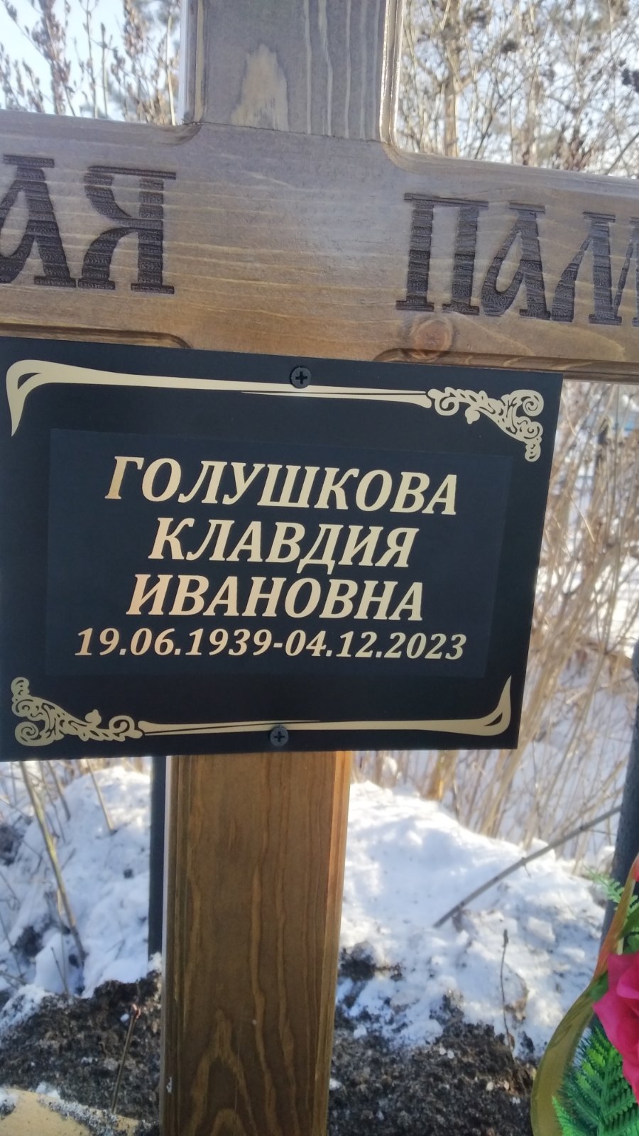 Голушкова Клавдия Ивановна