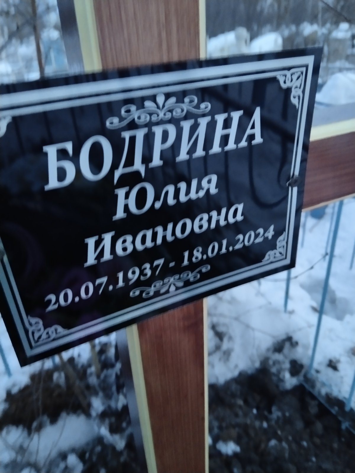 Бодрина Юлия Ивановна