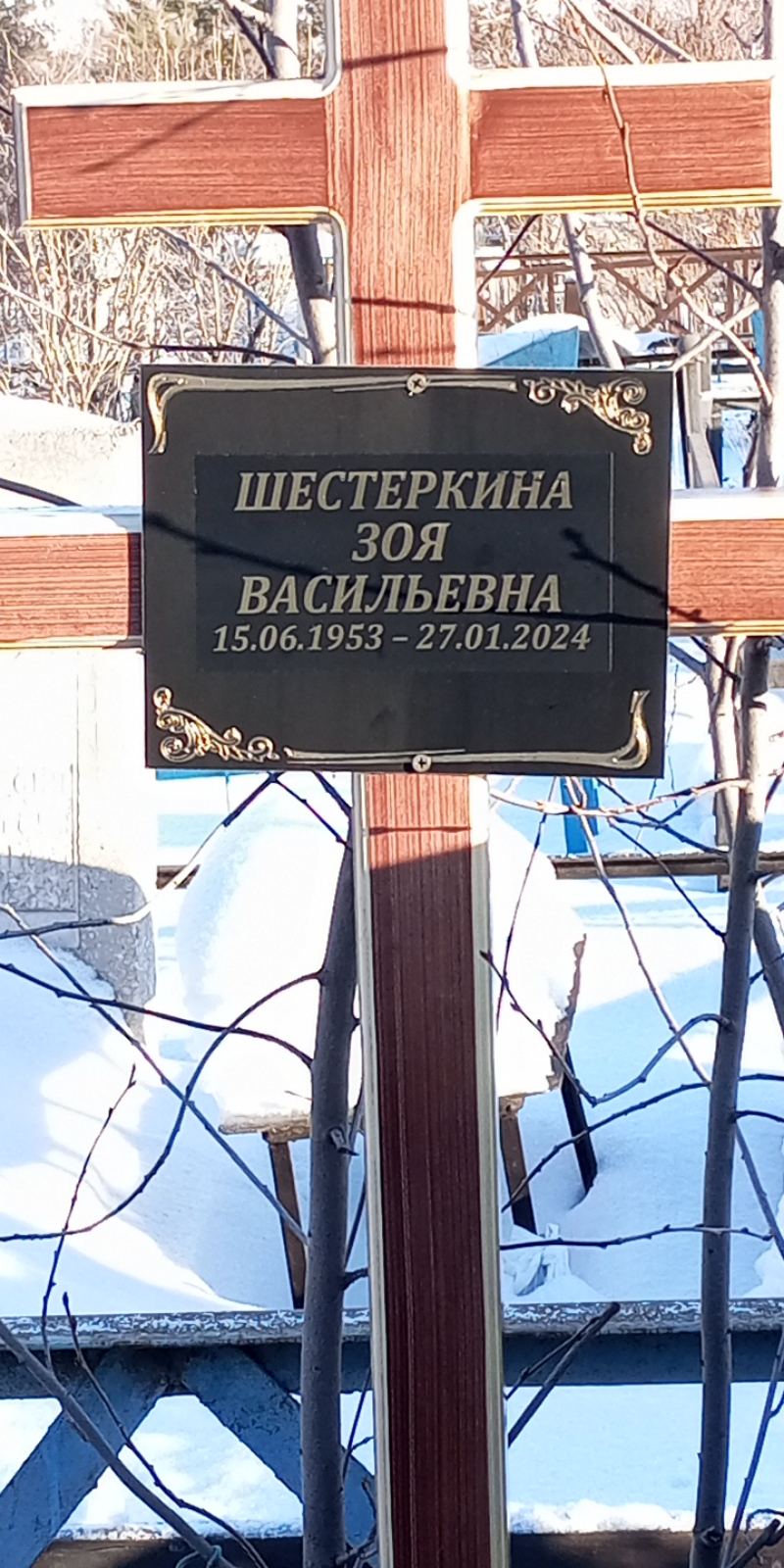 Шестеркина Зоя Васильевна