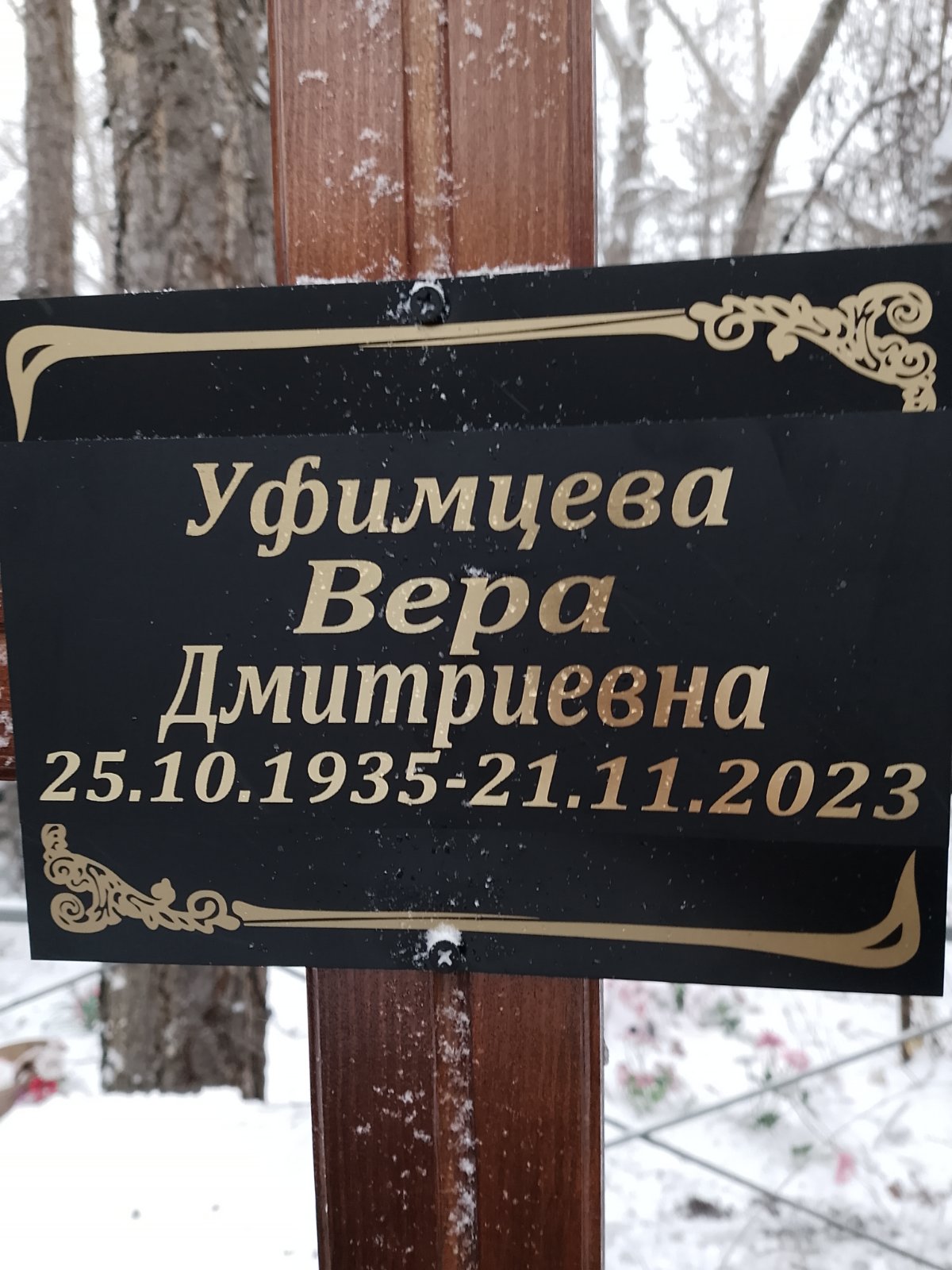 Уфимцева Вера Дмитриевна