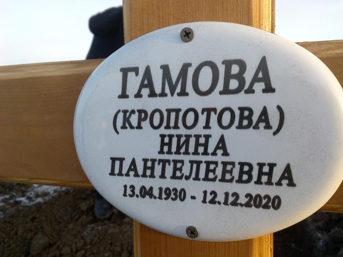 Гамова Нина Пантилеевна