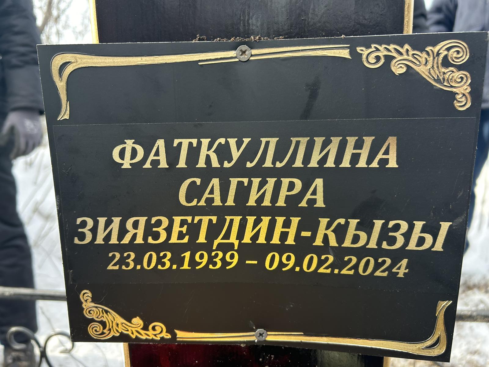 Фаткуллина Сагира ЗиязетдинКызы
