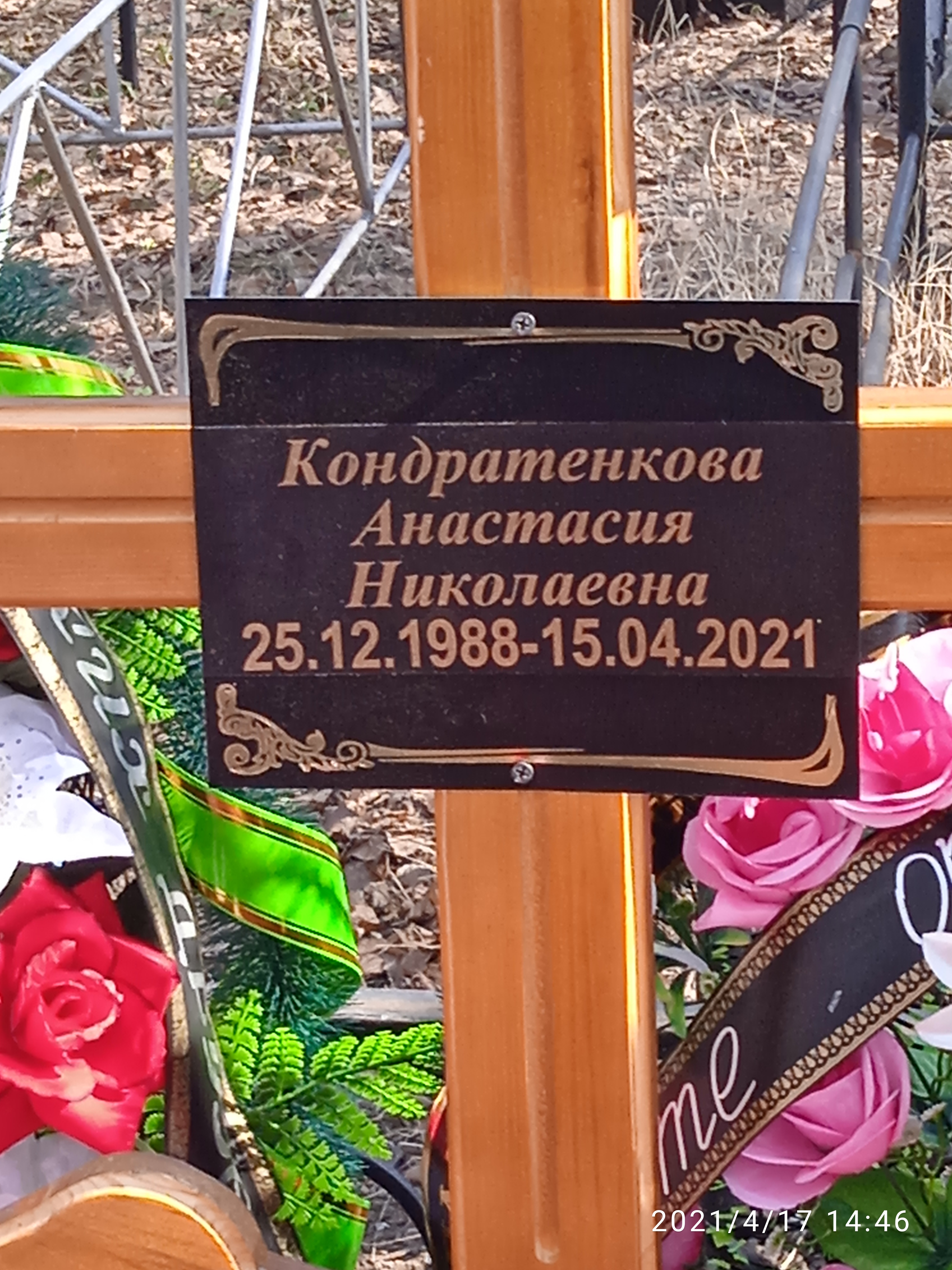 Кондратенкова Анастасия Николаевна