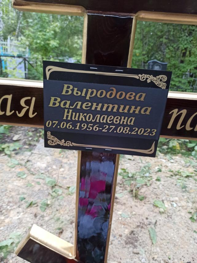 Выродова Валентина Николаевна