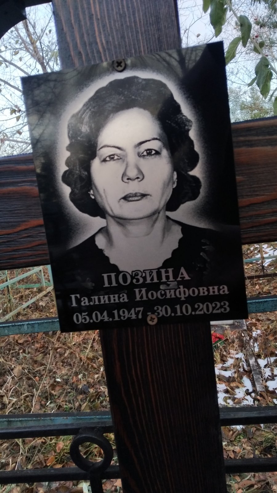 Позина Галина Иосифовна