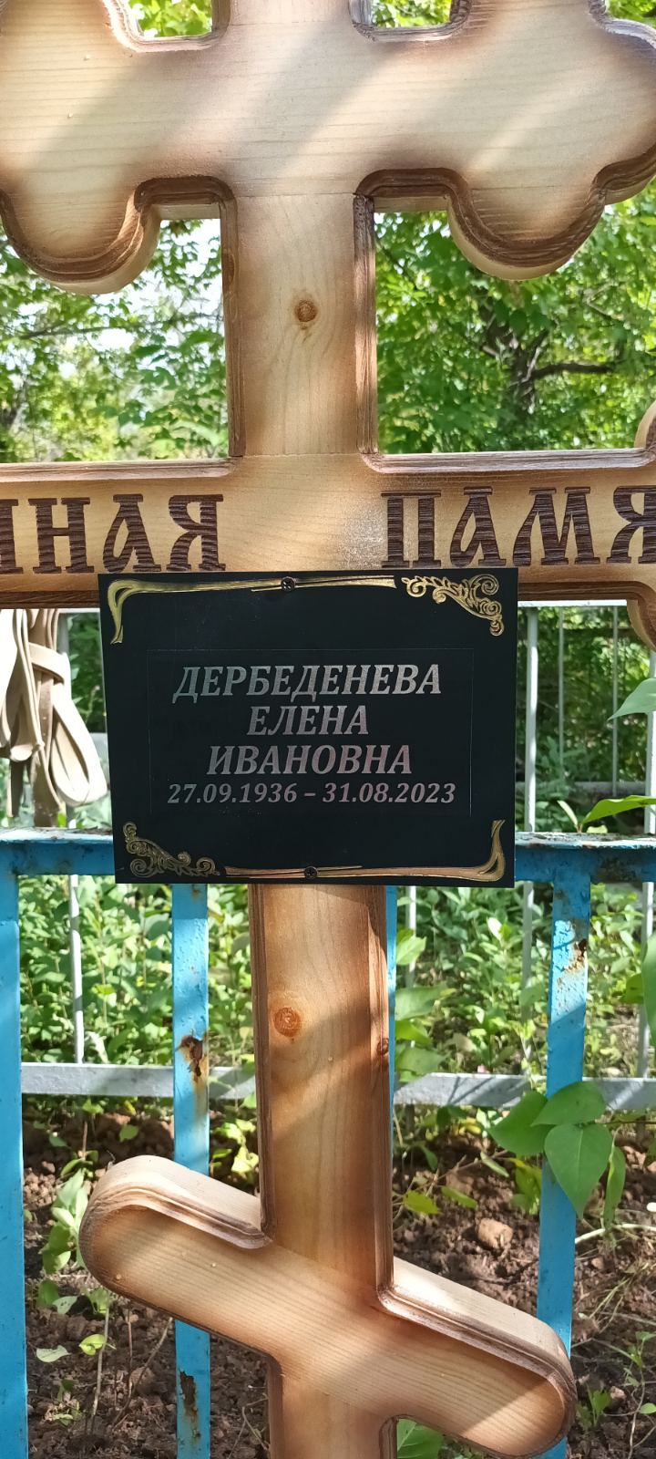 Дербеденева Елена Ивановна