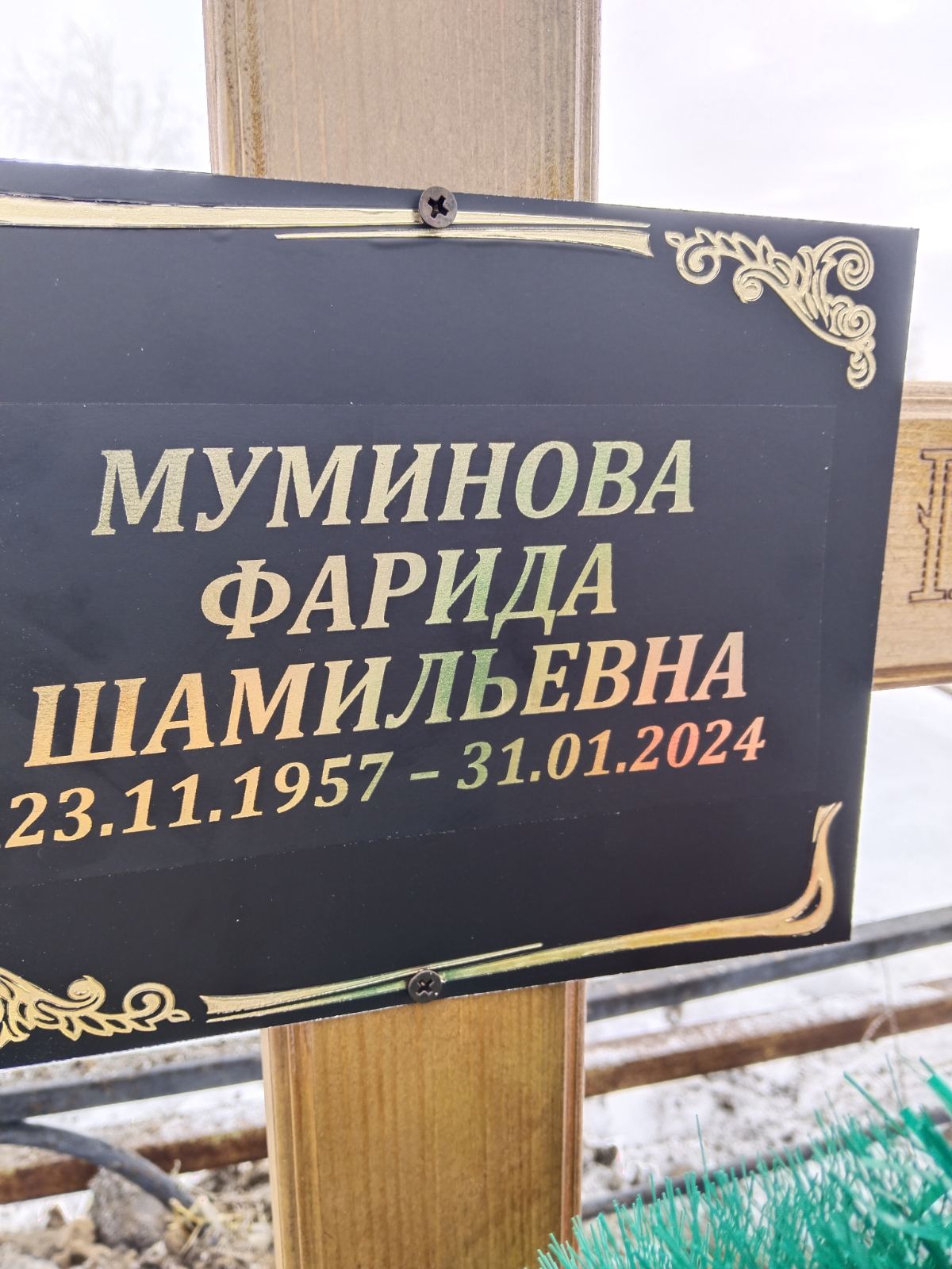 Муминова Фарида Шамильевна