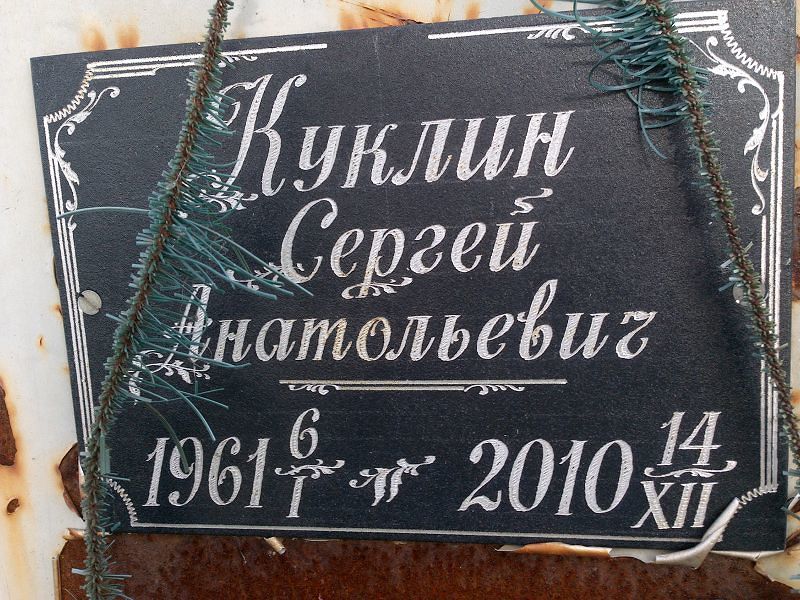 Куклин Сергей Анатольевич