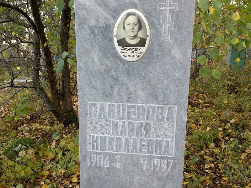 Ганцерова Мария Николаевна