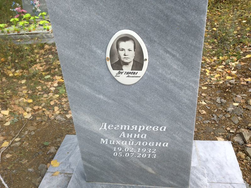 Дегтярева Анна Михайловна