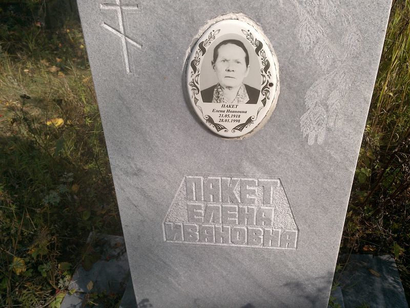 Пакет Елена Ивановна