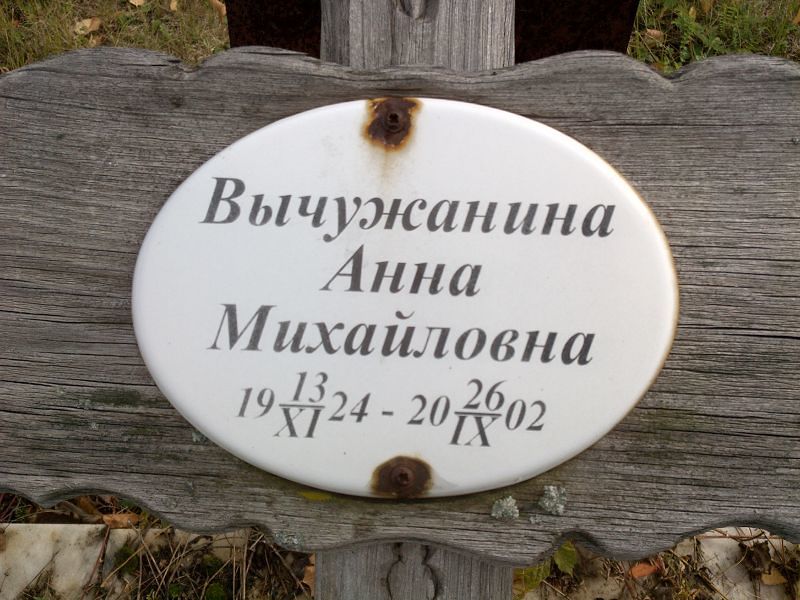 Вычужанина Анна Михайловна