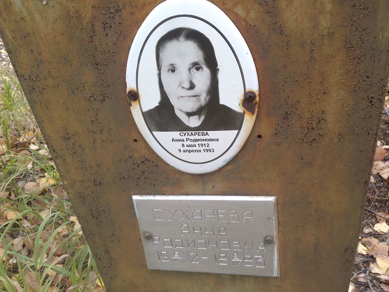 Сухарева Анна Родионовна