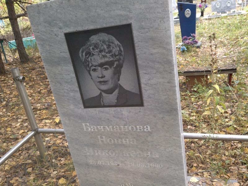 Бачманова Нонна Николаевна