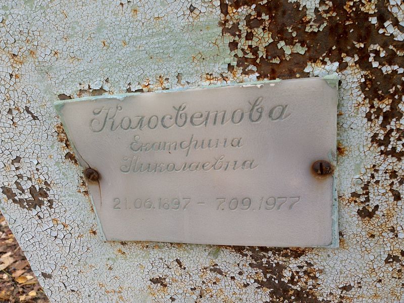 Колосветова Екатерина Николаевна