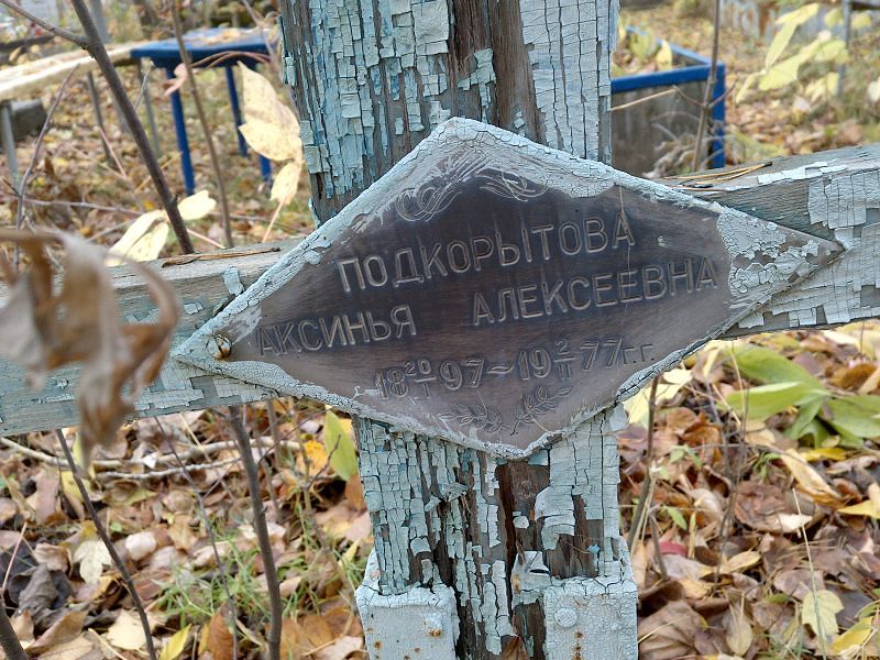 Подкорытова Аксинья Алексеевна