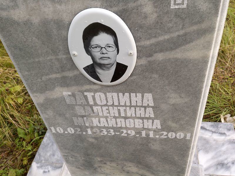Батолина Валентина Михайловна
