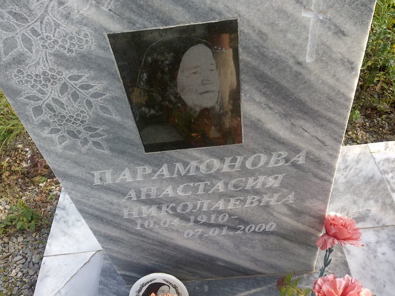 Парамонова Анастасия Николаевна