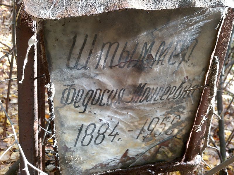Штыммер Федосия Моисеевна