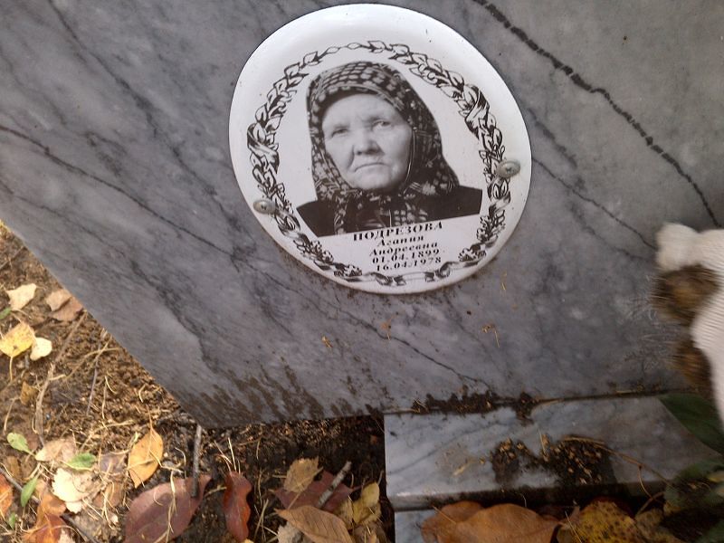 Подрезова Агапия Андреевна