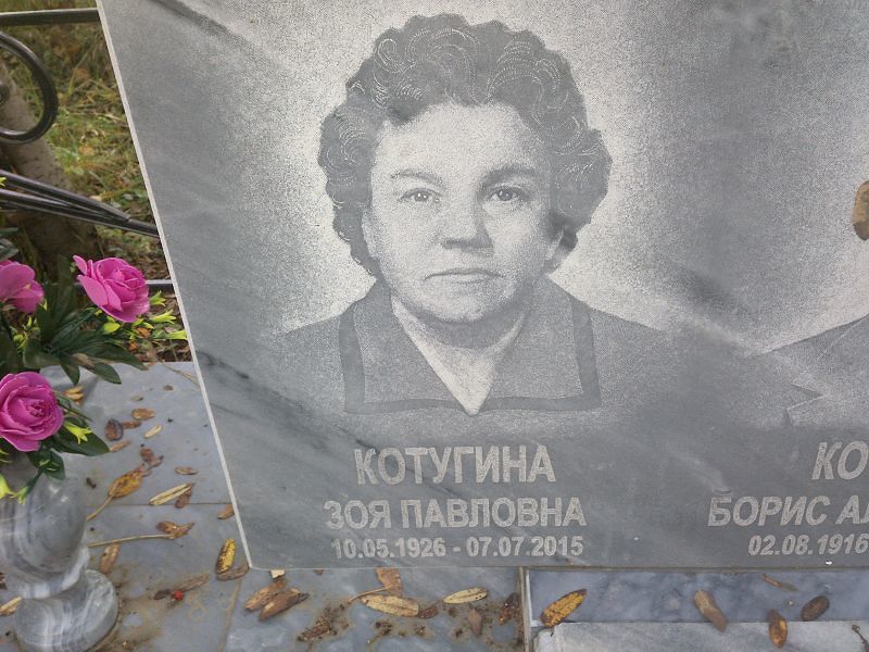 Котугина Зоя Павловна