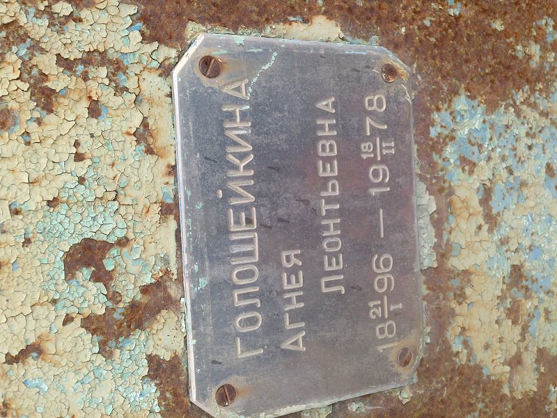 Голошейкина Агнея Леонтьевна