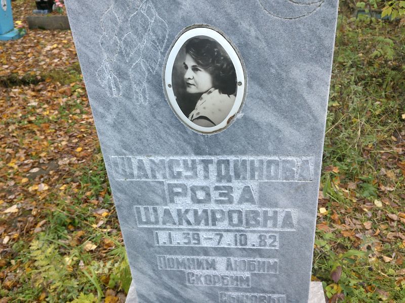 Шамсутдинова Роза Шакировна