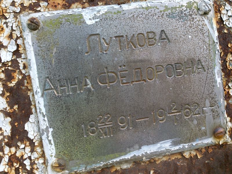 Луткова Анна Фёдоровна